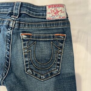 True Religion Jeans Johnny Size 27 Low Rise